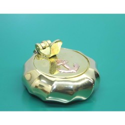 Pirinç Çapalı Kapaklı Küllük Pirinç Çapalı Kapaklı Küllük