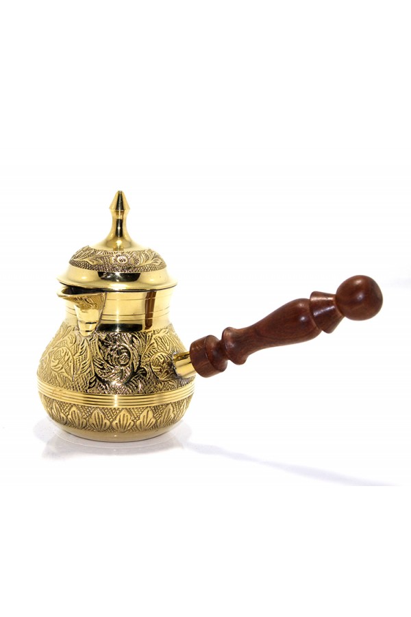 Pirinç Cezve 6'' İnc