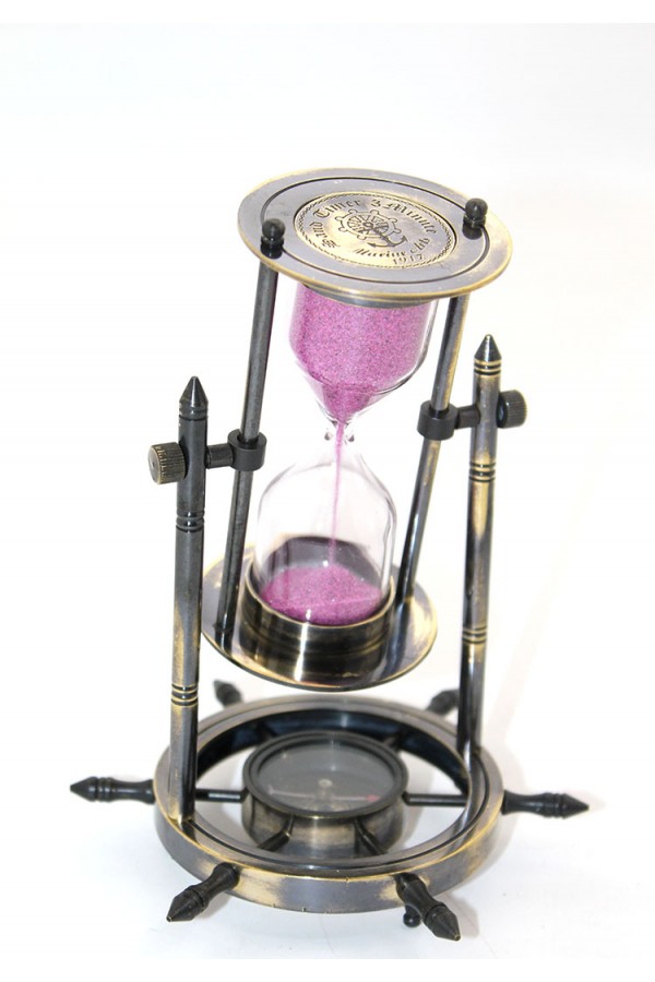 Pirinç Dümenli Pusulalı Kumsaati