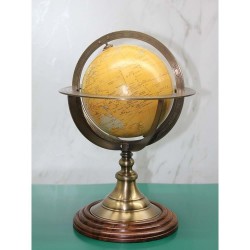 Pirinç Dünya Küre Pirinç Dünya Küre