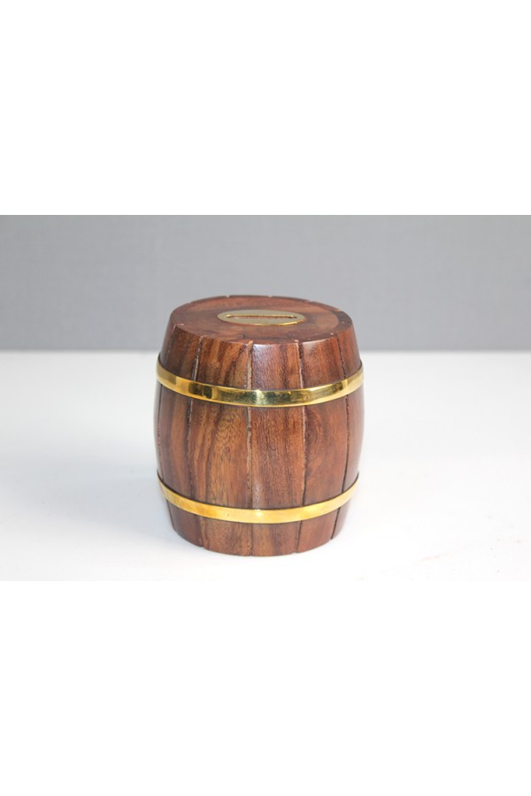 Pirinç Fıçı Kumbara