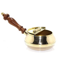 Pirinç Kapaklı Küllük Pirinç Kapaklı Küllük