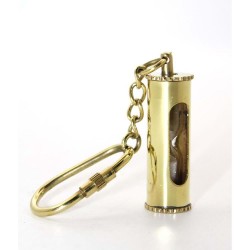 Pirinç Kumsaati Anahtarlık Pirinç Kumsaati Anahtarlık