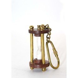 Pirinç Kumsaati Anahtarlık Pirinç Kumsaati Anahtarlık