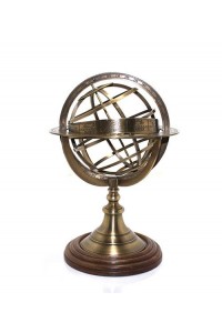 Pirinç Usturlab 50 Cm Dekoratif Hediyelik