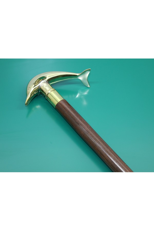 Pirinç Yunus Balıklı Baston