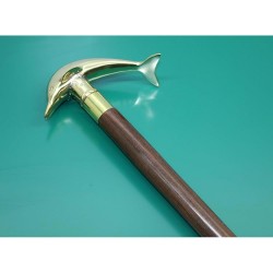 Pirinç Yunus Balıklı Baston Pirinç Yunus Balıklı Baston