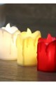 Plastik Alevsiz Mum 24 Adet
