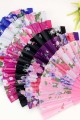 Plastik Kumaş Yelpaze 12'li Karışık