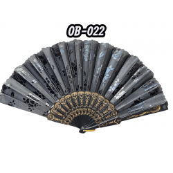 Plastik Kumaş Yelpaze 12'li OB-022