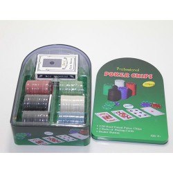 Poker Oyunu 120 Chip Ve 2 Adet İskambil Oyun Seti Poker Oyunu 120 Chip Ve 2 Adet İskambil Oyun Seti