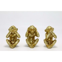 Polyester 3 Maymun Dekoratif Hediyelik Polyester 3 Maymun Dekoratif Hediyelik