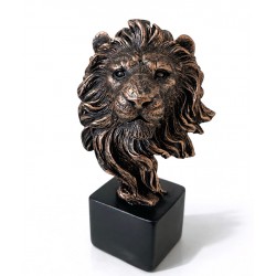 Polyester Aslan Büstü