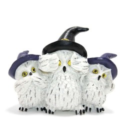 Polyester Baykuş Ailesi Biblo Polyester Baykuş Ailesi Biblo