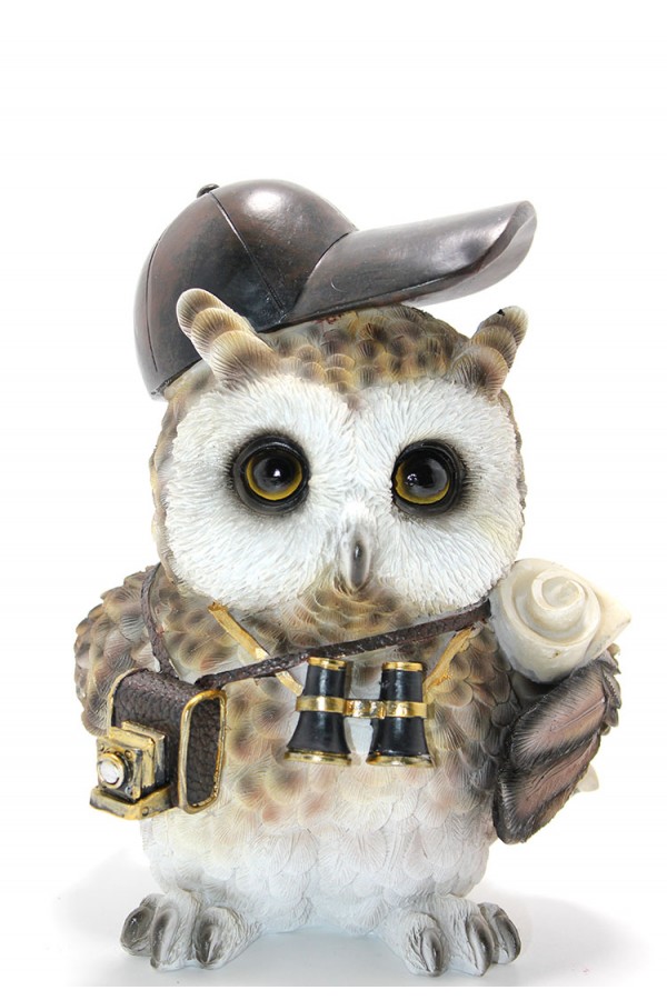 Polyester Baykuş Figürü