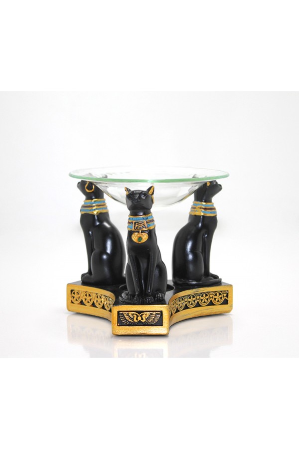 Polyester Mısır Kedisi Buhurdanlık