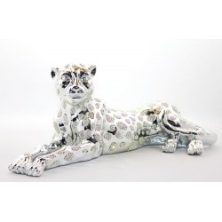 Polyester Oturan Kaplan Figürü Polyester Oturan Kaplan Figürü