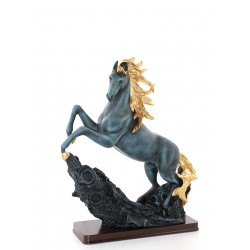 Polyester Şahlanmış At Figürü