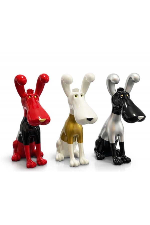 Polyester Sevimli Köpek Figürü