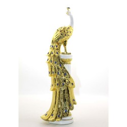 Polyester Tavuskuşu Figürü Biblo Polyester Tavuskuşu Figürü Biblo