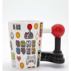 Porselen Game Over Kupa Bardak Porselen Game Over Kupa Bardak