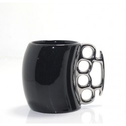 Porselen Muşta Tasarımlı Kupa Bardak