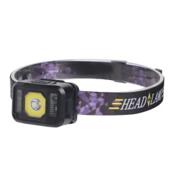 Pratik Sensörlü Sinyalli Şarjlı Kafa Lambası Pratik Sensörlü Sinyalli Şarjlı Kafa Lambası