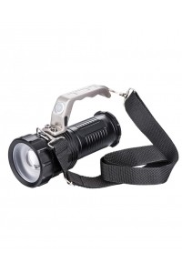 Projektör Modeli Zoomlu Şarjlı El Feneri