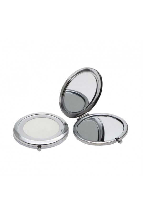 Promosyon Cep Aynası Gümüş Renk