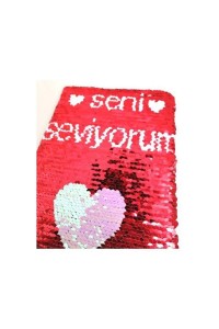 Pullu Eskitme Tarzı Çizgisiz Defter Pullu Eskitme Tarzı Çizgisiz Defter