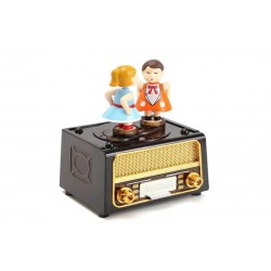 Radyo Müzikli Müzik Kutusu Kurmalı Dekoratif Hediyelik Radyo Müzikli Müzik Kutusu Kurmalı Dekoratif Hediyelik