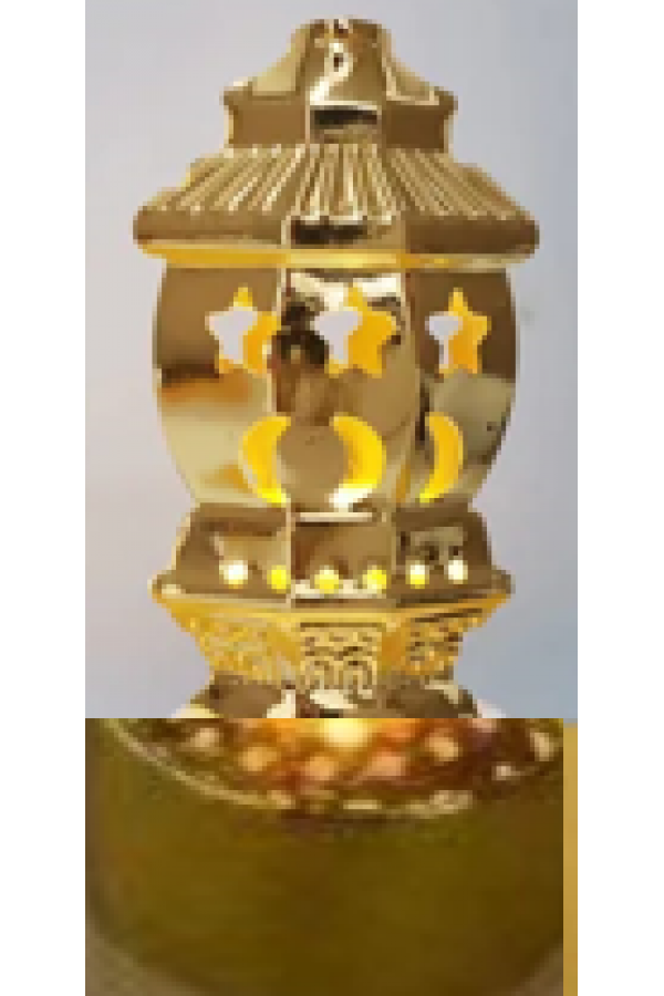 Ayaklı Led Işık Gold Renk Gün Işığı MZ6200-235