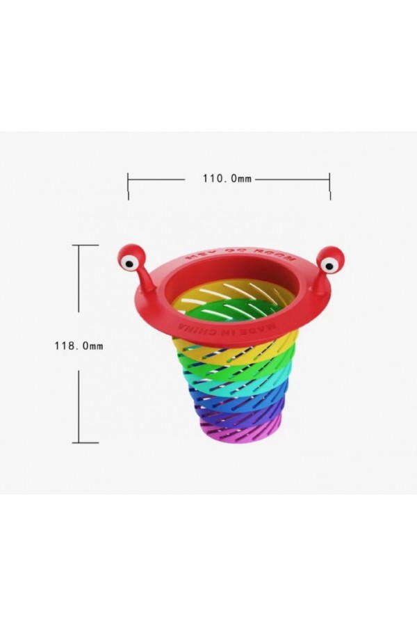 Renkli 6 Kademeli Lavabo Süzgeci