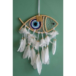 Rüya Kapanı Düş Kapanı Dream Catcher Balık Tasarımı Rüya Kapanı Düş Kapanı Dream Catcher Balık Tasarımı