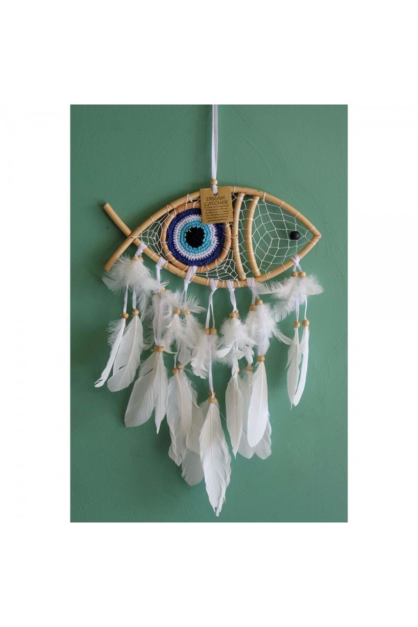 Rüya Kapanı Düş Kapanı Dream Catcher Balık Tasarımı