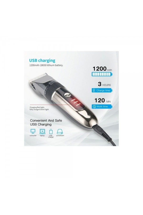 Saç- Sakal Vücut Tüyleri Kesme Tıraş Makinesi