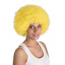 Parti Aksesuar Sarı Renk Kıvırcık Afro Bonus Peruk Parti Aksesuar Sarı Renk Kıvırcık Afro Bonus Peruk