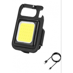 Şarj Edilebilir Metal Kasa Led, Anahtarlık El Feneri, Mıknatıslı Şarj Edilebilir Metal Kasa Led, Anahtarlık El Feneri, Mıknatıslı