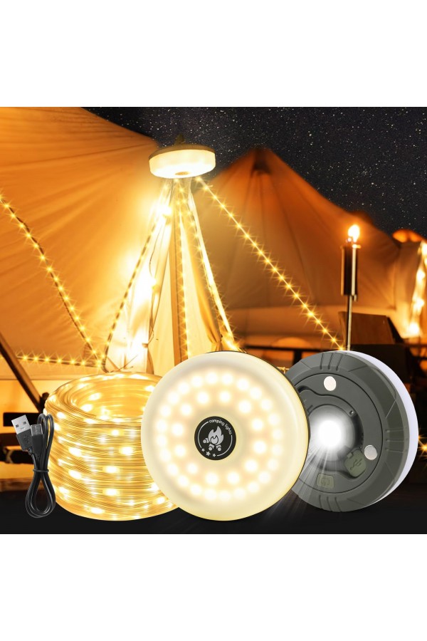 Şarjlı 10 Metre Ledli Şarj Göstergeli 8 Işık Modlu Hareketli Ve Flaşör Modlu Kamp Lambası Led Işık Şarjlı 10 Metre Ledli Şarj Göstergeli 8 Işık Modlu Hareketli Ve Flaşör Modlu Kamp Lambası Led Işık