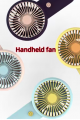 Şarjlı Masa Ve El Fanı Taşınabilir Şarjlı Edilebilir Mini Fan