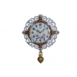 Sarkaçlı Duvar Saati Ferforje Sarkaçlı Saat