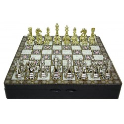 Satranç Taşı Zamak Kutulu Satranç Takımı Seti Hediyelik Satranç Taşı Zamak Kutulu Satranç Takımı Seti Hediyelik