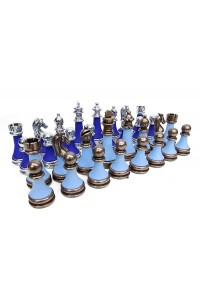 Satranç Taşı Zamak Polyester Parlement Turkuaz