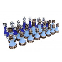 Satranç Taşı Zamak Polyester Parlement Turkuaz Satranç Taşı Zamak Polyester Parlement Turkuaz