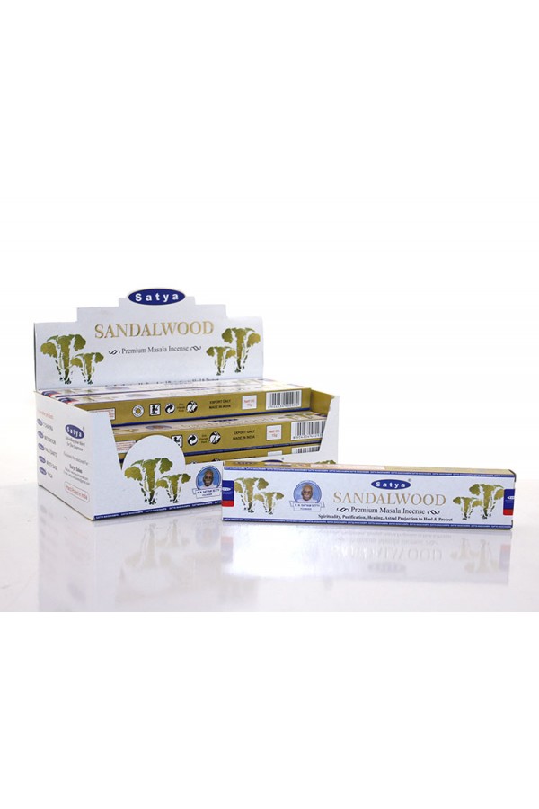 Satya Sandalwood Aromalı Tütsü