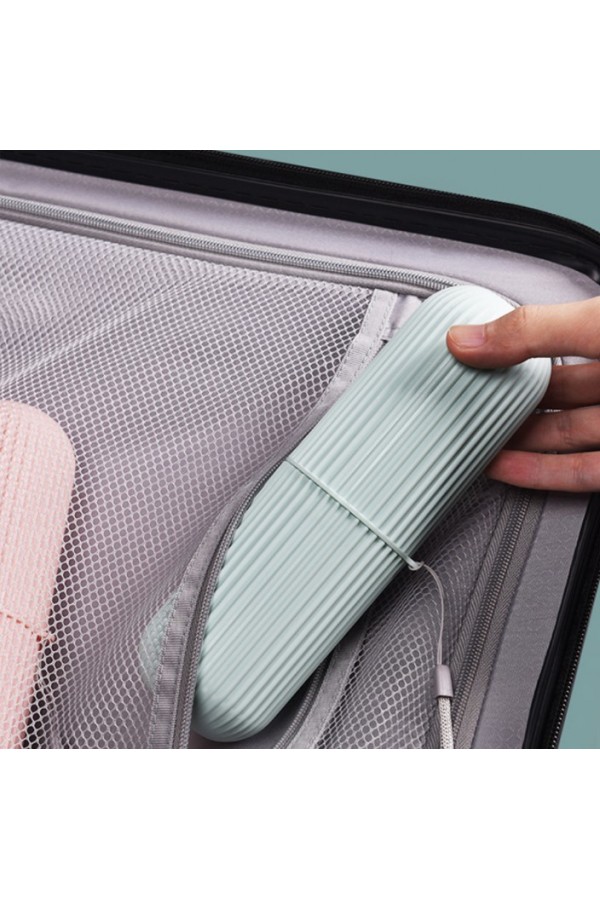 Seyahat Tipi Diş Macunu ve Fırçası Kabı 4 Renk