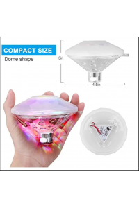 Sıcak LED sualtı gece lambası banyo yüzme havuz ışığı