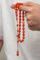 Sıkma Kehribar Tesbih