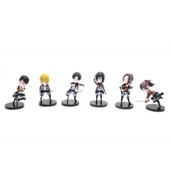 Silikon Anime Figür 6’lı Set Dekoratif Hediyelik Silikon Anime Figür 6’lı Set Dekoratif Hediyelik