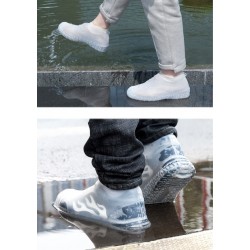 Silikon Ayakkabı Kılıfı Kaymaz Su Kir Geçirmez M Beden Beyaz Silikon Ayakkabı Kılıfı Kaymaz Su Kir Geçirmez M Beden Beyaz